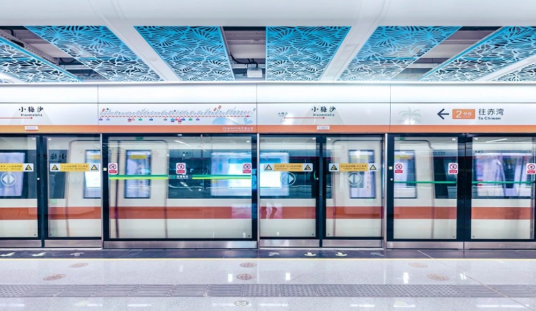 方大集團軌道交通屏蔽門系統項目深圳地鐵8號線二期等開通運營